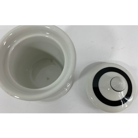 VTG 1930s Mayer China Restaurant Ware Condiment Jar with Lid - Picture 4 of 6